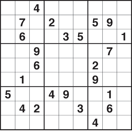Sudoku Printable Puzzles on Fill The Grid So That Every Row  Every Column And Every 3x3 Box