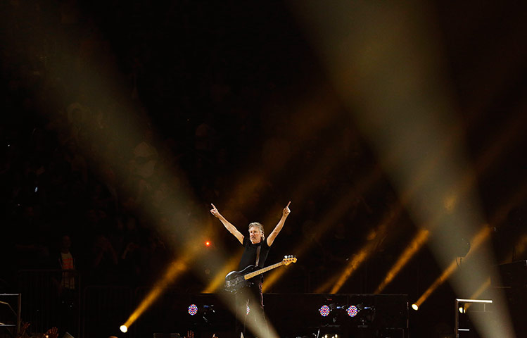 Sandy gig: Roger Waters performed PInk Floyd numbers including The Wall