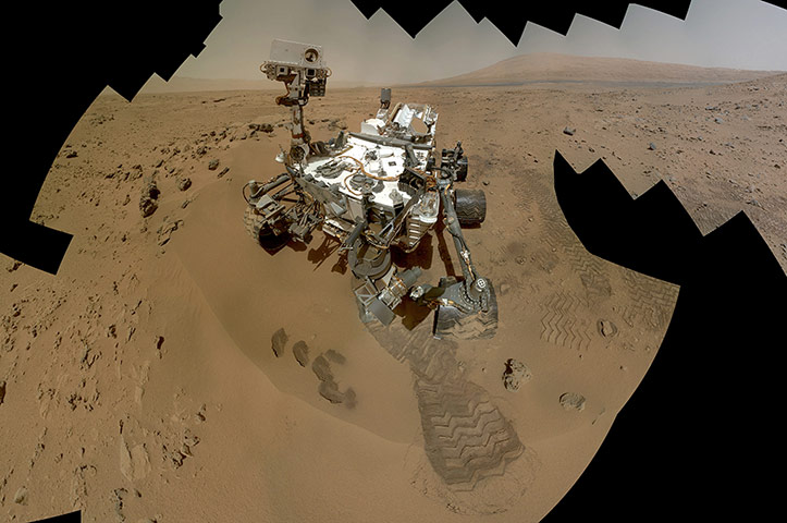2012 in Science: Curiosity Self-Portrait