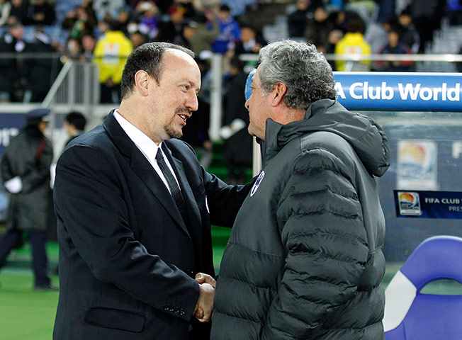 Chelsea v Monterrey: Benitez and Vucetich