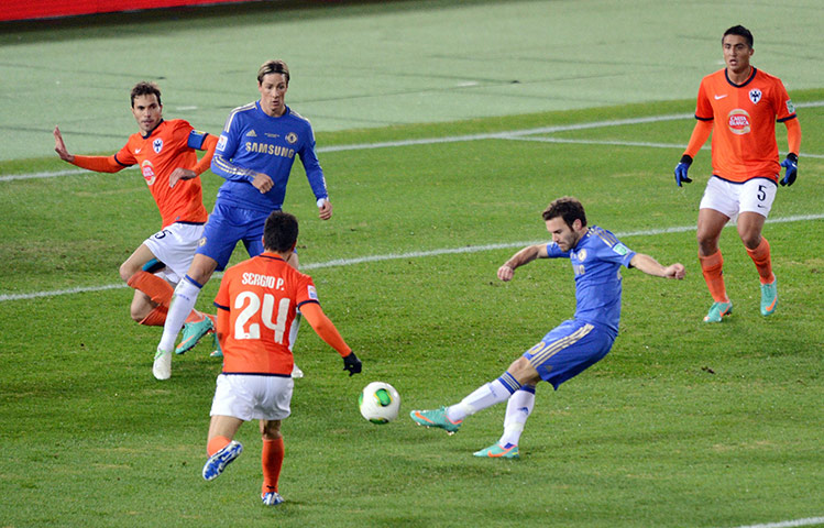 Chelsea v Monterrey: Mata scores