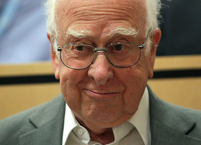 2012 in Science: British physicist Peter Higgs
