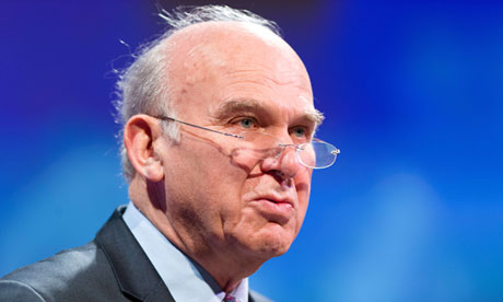 British Business Secretary Vince Cable a