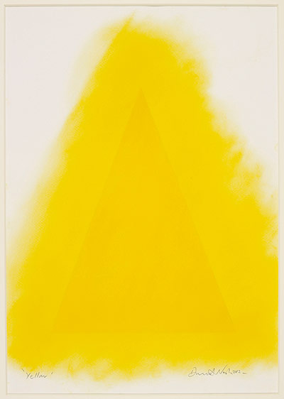 Royal Collection: David Nash, 'Yellow', 2012, pastel