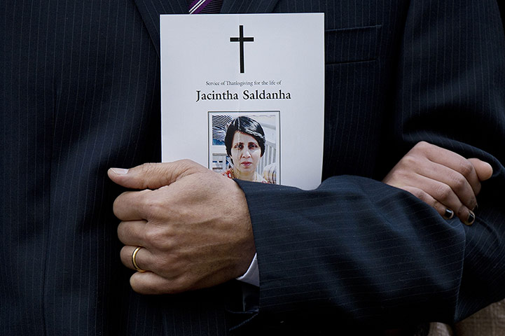 Jacintha: The order of service of Thanksgiving for the life of Jacinda Saldanha
