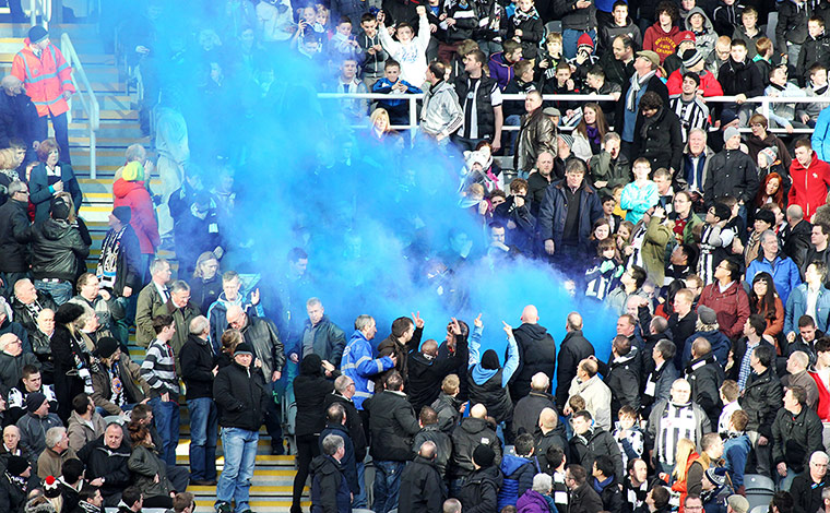 footy: Newcastle United v Manchester City - Barclays Premier League