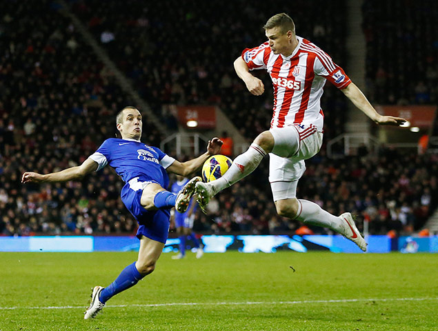 footy: Stoke City v Everton - Barclays Premier League
