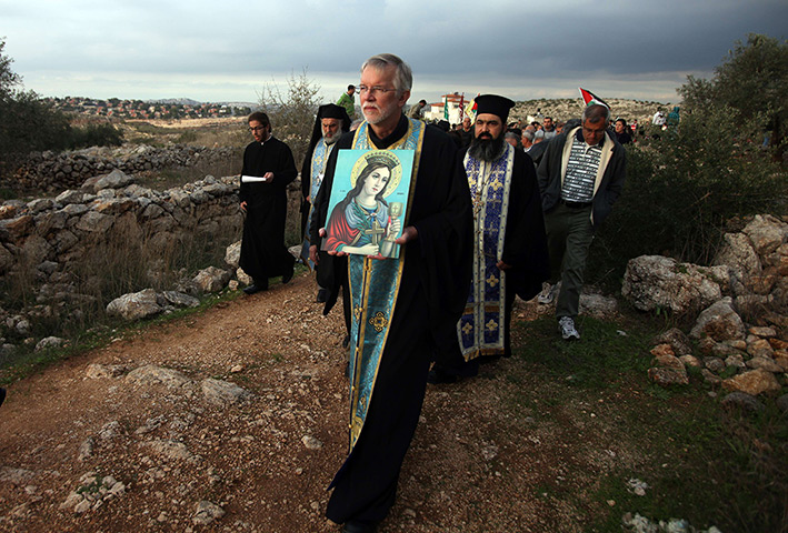24 hours: Abud, West Bank: Palestinian Orthodox Christians 