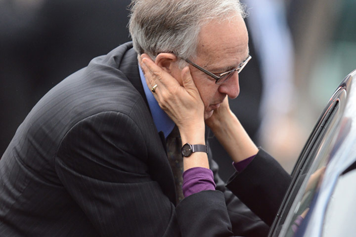 Newtown Monday: newtown mourners