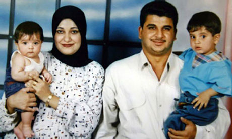 Baha Mousa and family