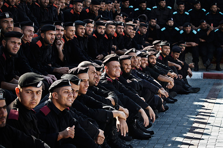 24 hours in pictures: Hamas' Palestinian National Security graduation