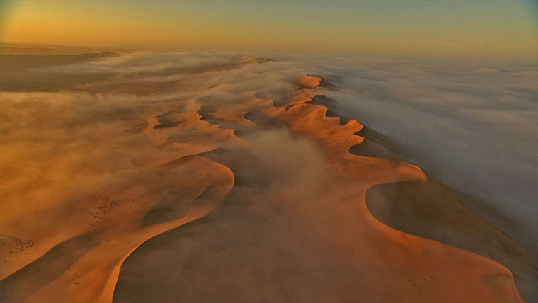 BBC Africa : Sand dunes of the Kalahari