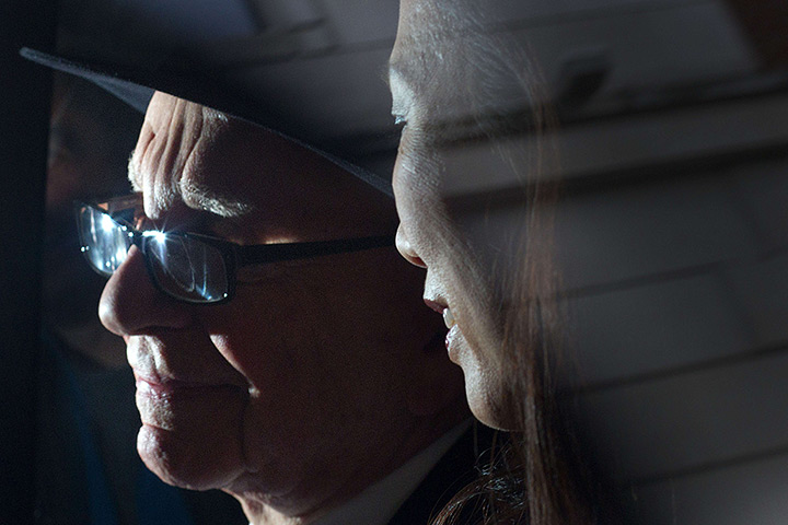 Year in Business: News Corp Chief Rupert Murdoch and wife Wendi Deng