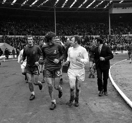 Leeds and Chelsea: Lap of honour