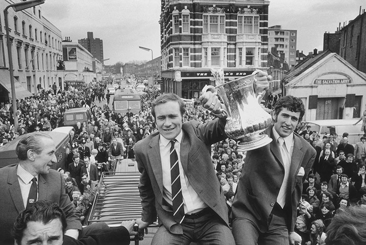 Leeds and Chelsea: Chelsea Cup Parade