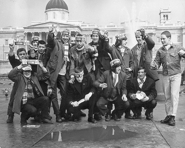 Leeds and Chelsea: Leeds Fans In London