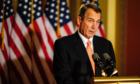 Fiscal cliff talks take downward turn as Boehner presses for 'plan B'