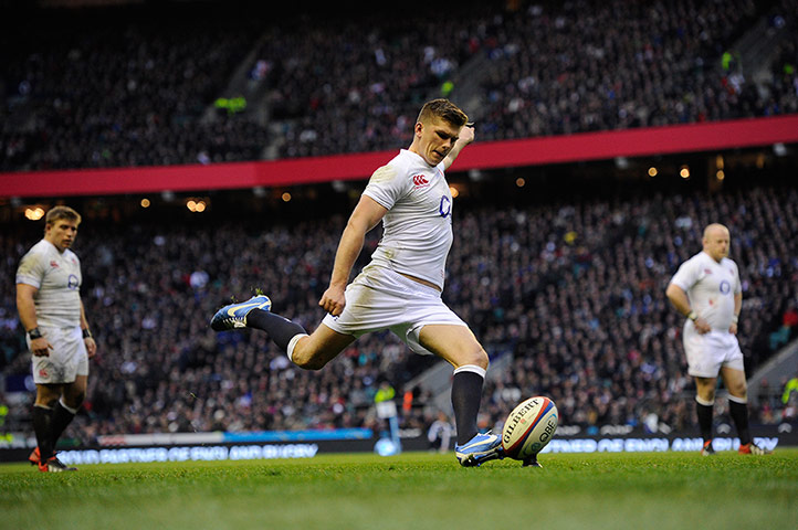 tom england v nz: Owen Farrell lands another penalty