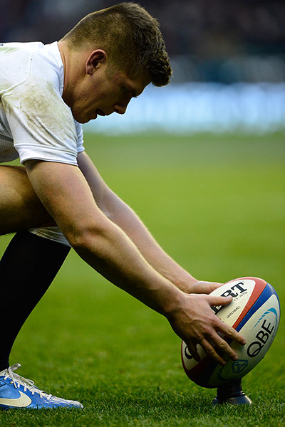 tom england v nz 2: Owen Farrell line up another successful kick