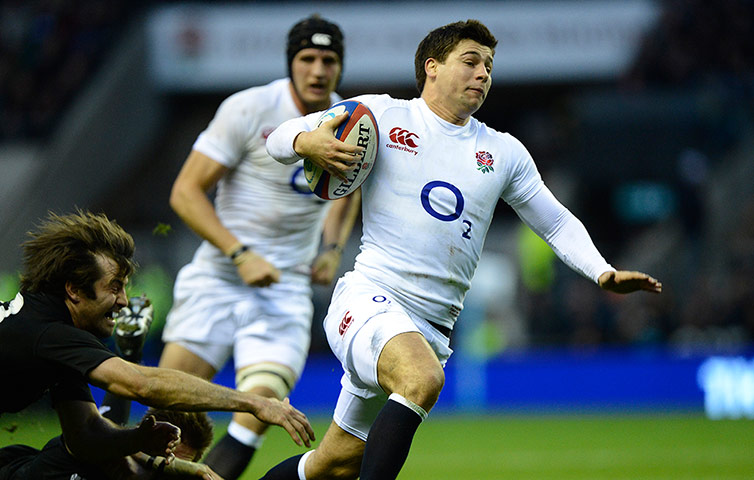 tom england v nz 2: Ben Youngs goes on a charge