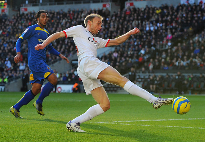 MK Dons v Wimbledon: Luke Chadwick