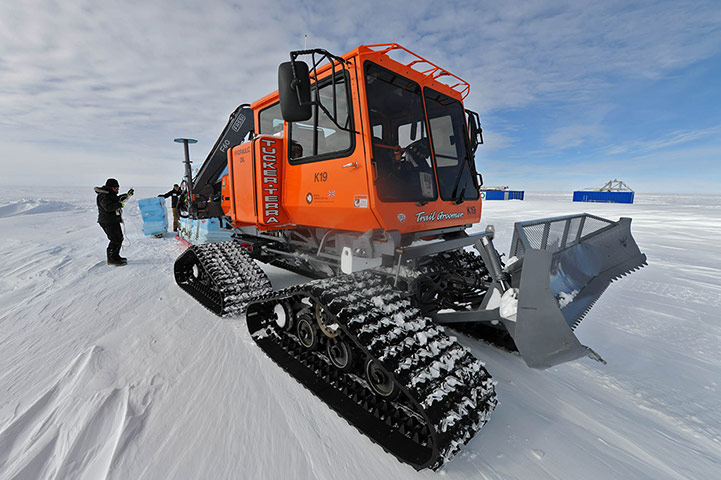British Antarctic Survey: A Sno cat