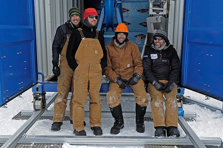 British Antarctic Survey: Break time for the Deep Field team