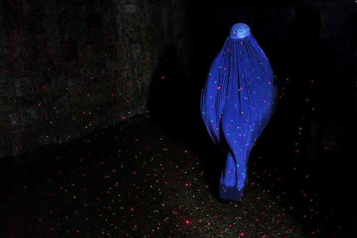 Pics of the Year 2012: Woman in laser burqa by Seamus Murphy