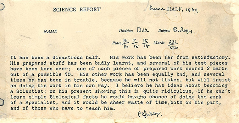 Picture Quiz: Eton school report