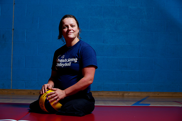 Portraits of 2012: London 2012 Paralympic volleyball team player Martine Wright