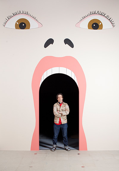 Portraits of 2012: Artist Jeremy Deller at the Hayward Gallery in London