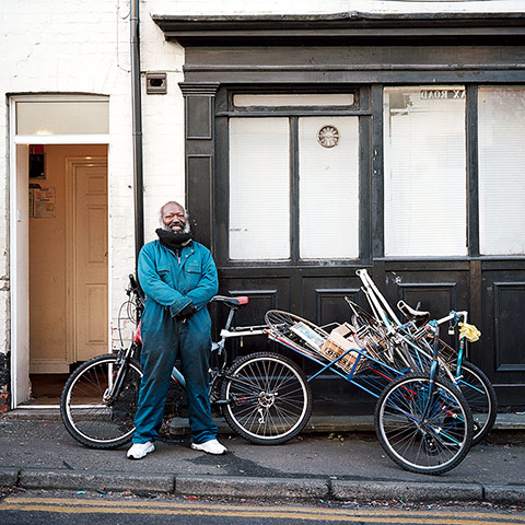 Your Pictures: I noticed this chap, looking for old bikes to regenerate