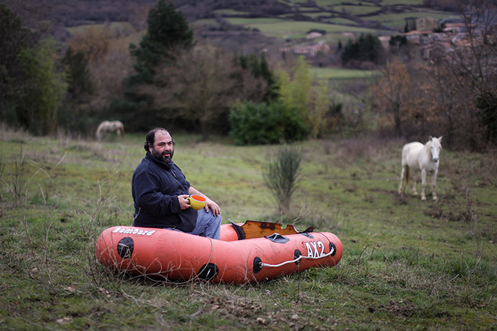 Bugarach prophecy: Ian Napp from the UK