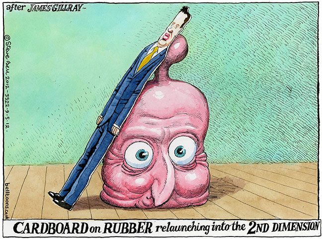 Steve Bell's 2012: May 2012: Another relaunch for the coalition.