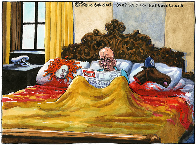 Steve Bell's 2012: February 2012: Horsegate
