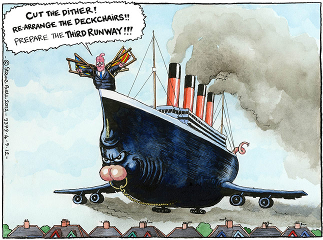 Steve Bell's 2012: September 2012: Heathrow
