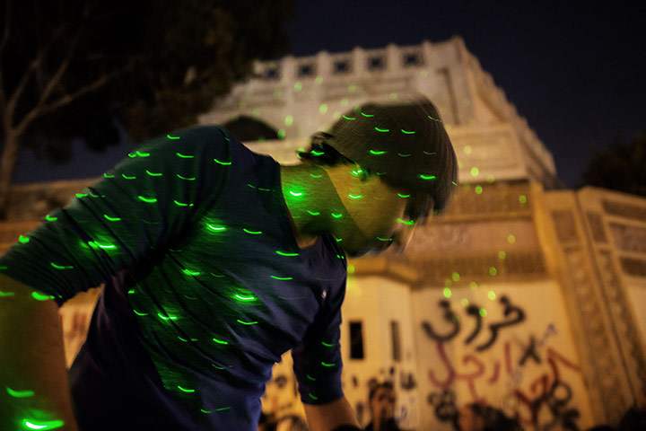 20 Photos: An Egyptian opposition supporter