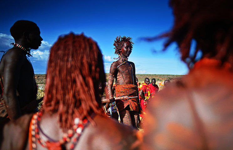 20 Photos: Young Maasai warriors
