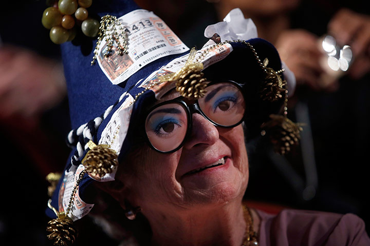 24 hours: A lottery enthusiast in Madrid