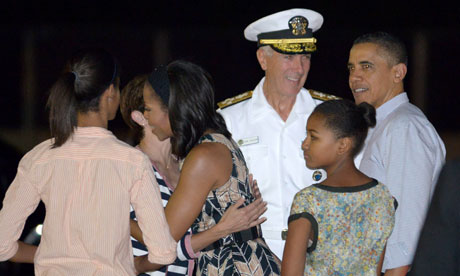 Obama lands in Hawaii after urging Congress to 'cool off' on ...