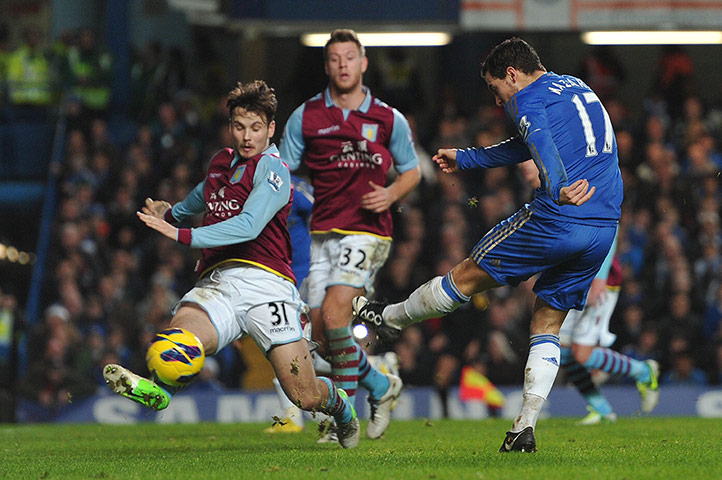 Sunday Action Roundup: Chelsea's Belgian midfielder Eden Hazard