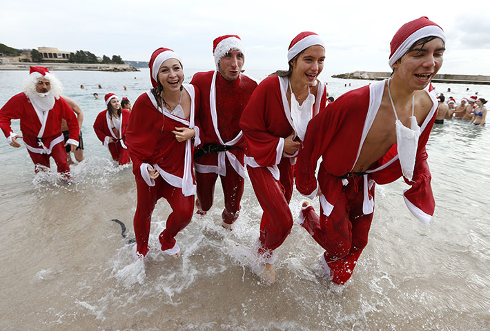 Global Santa Claus : Santa Claus has become the symbol of Christmas