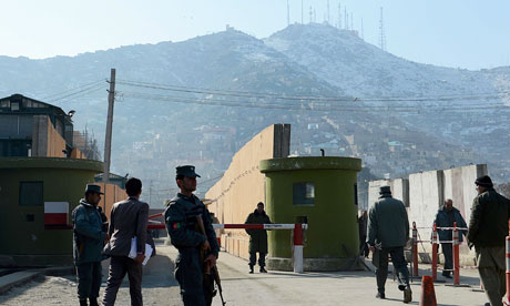 Afghan police HQ in Kabul