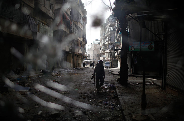 24 hours in pictures: A fighter from Jabhat al-Nusra 