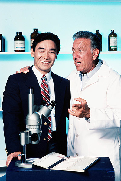 Jack Klugman dies: Jack Klugman With Robert Ito