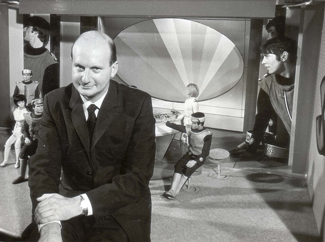 Gerry Anderson: Gerry Anderson Producer of 'Captain Scarlet and the Spectrum', 1967