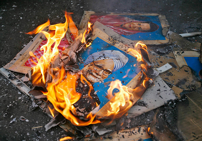 India: Portraits of India's Prime Minister Manmohan Singh