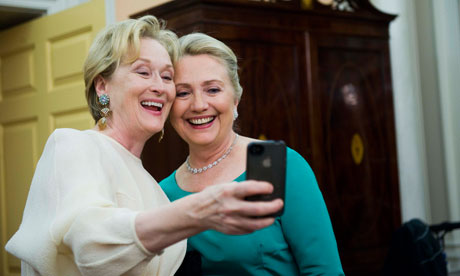 Meryl Streep and Hillary Clinton at Kennedy Center Honors gala