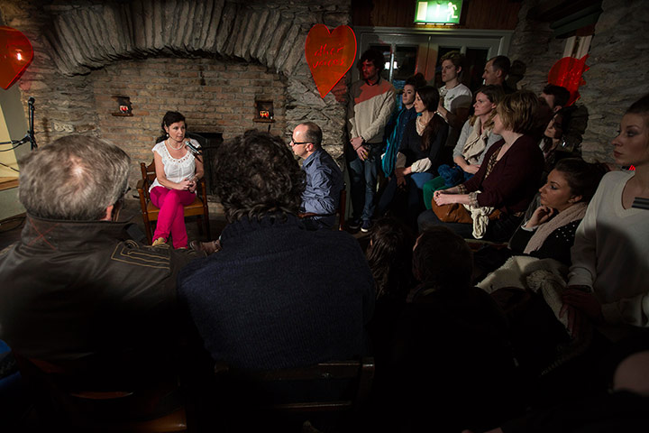 Other Voices: Lisa O'Carroll gives an informal talk at the Waxy John's Pub