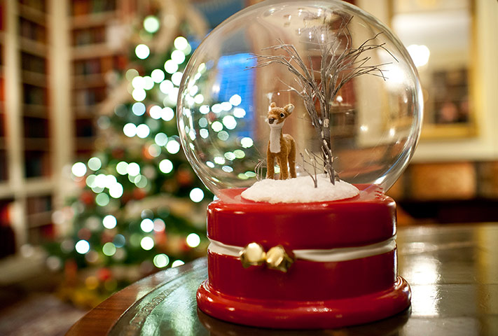 White House Christmas: Deer decoration